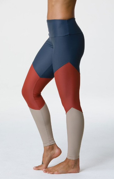 Image Title Onzie High Rise Track Legging - Copper